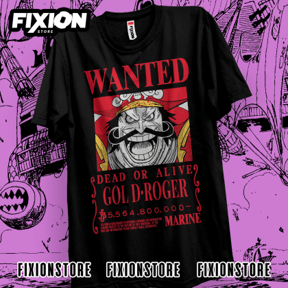 One Piece - WANTED #16 Roger (NEGRA)