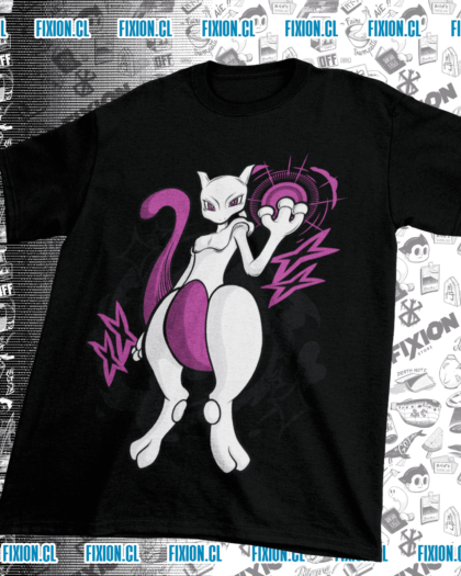 Pokemon – Mewtwo – Especial Julio (Negro) Pokemon fixion.cl