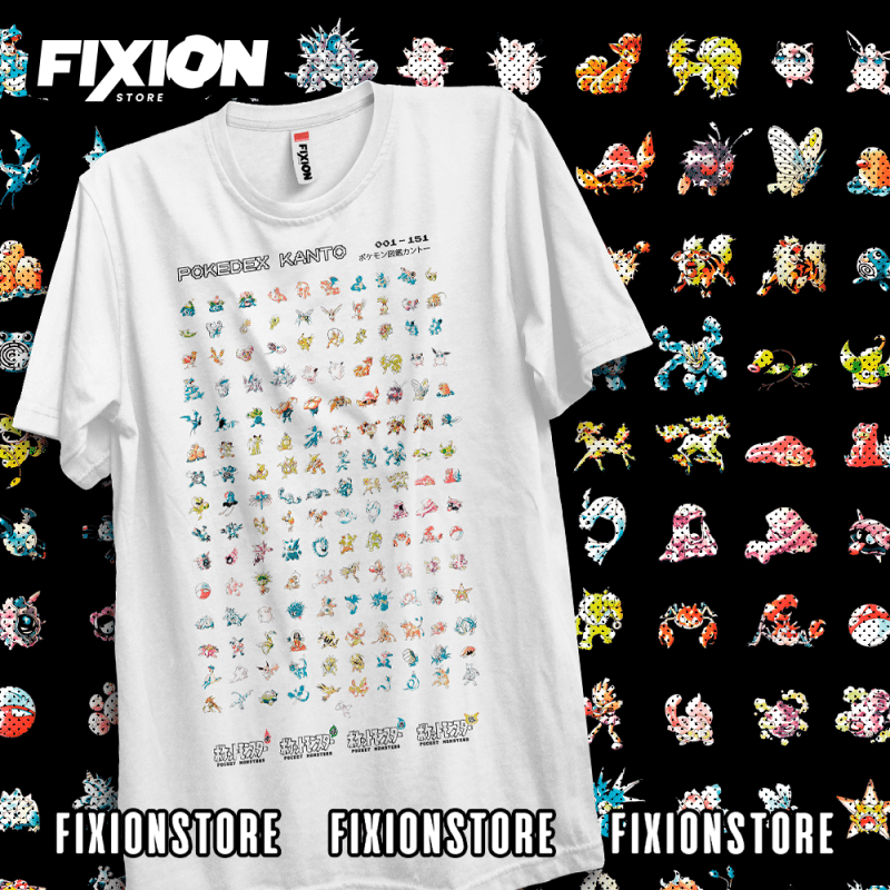Pokemon – Pokedex Kanto (blanco) Pokedex fixion.cl