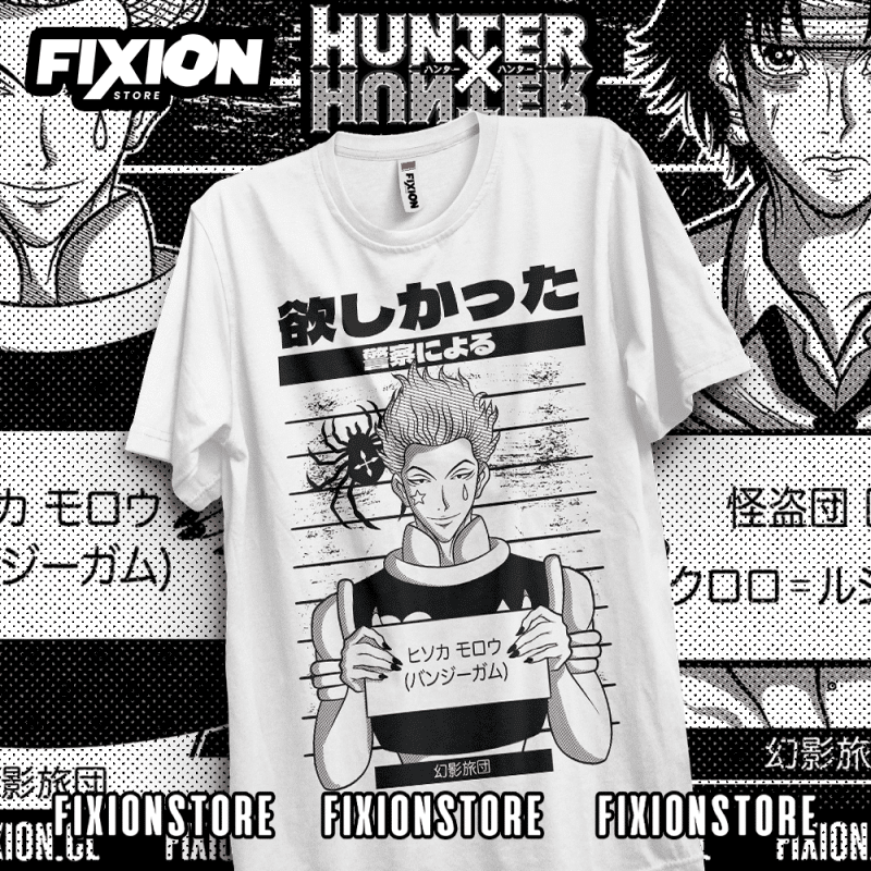 Hunter x Hunter – Noviembre Hisoka (blanco) Hunter X Hunter fixion.cl