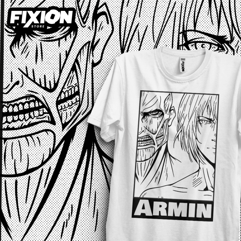 Shingeki no Kyojin – Armin – Nuevos Diciembre! Poleras Anime fixion.cl
