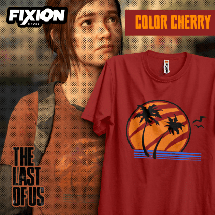 The Last of Us #3 – La polera de Ellie (color cherry) Poleras Color Rojo fixion.cl