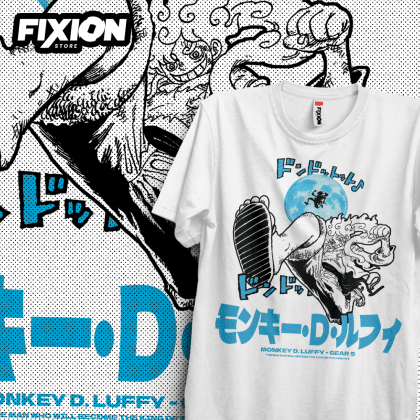 One Piece – Nuevos Diseños #1 Luffy Gear V – Ahora en Blanco GEAR 5! fixion.cl