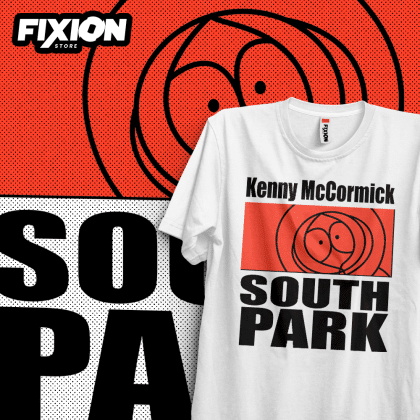 South Park – Kenny [blanca] Poleras TV Cine fixion.cl