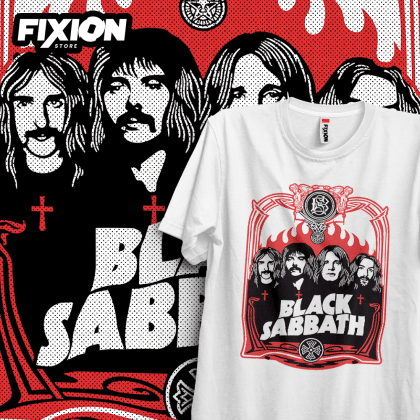 Black Sabbath #3 Poleras Música fixion.cl