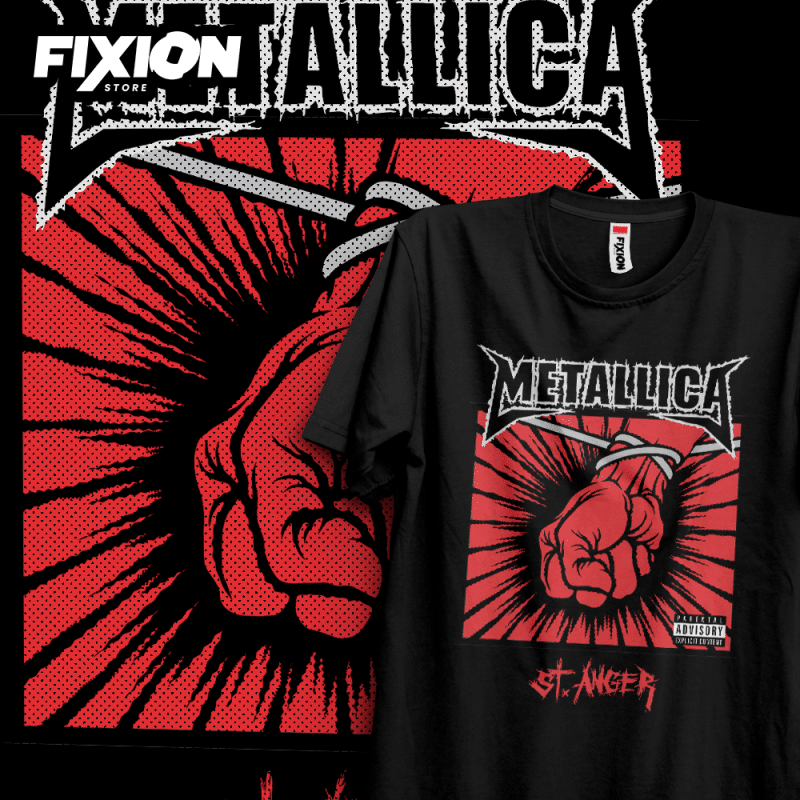 Metallica #3 Poleras Música fixion.cl