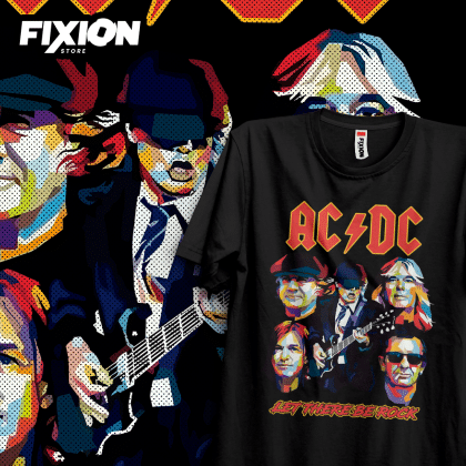 AC/DC #1 Poleras Música fixion.cl