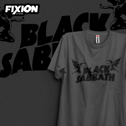 Black Sabbath #1 Poleras Música fixion.cl