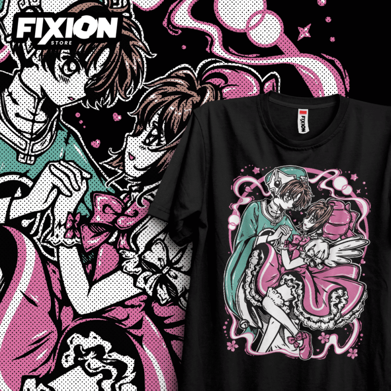 Sakura Card Captors – Linea Abril – [Negra] Poleras Anime fixion.cl