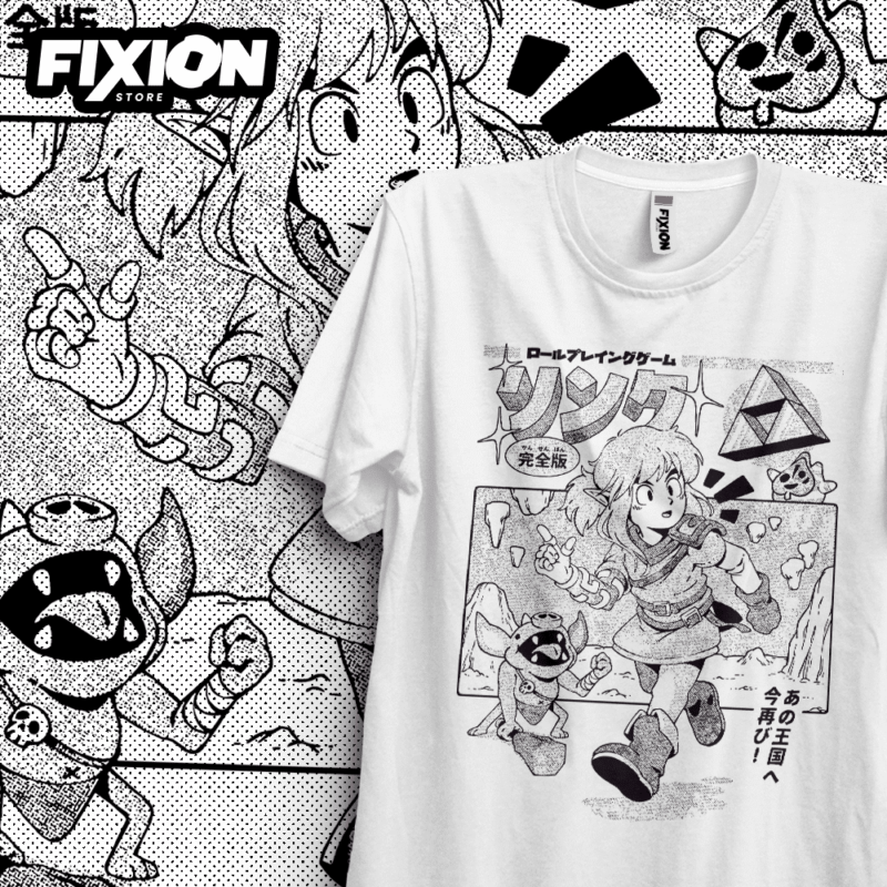 Zelda [B] J#4 Poleras Videojuegos fixion.cl