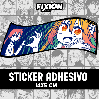 STICKER A#20 – DRAGON MAID Stickers fixion.cl