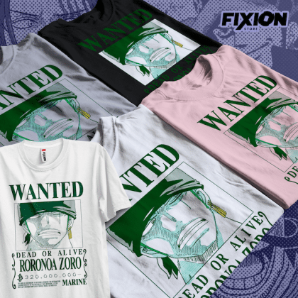 WANTED #03 – Zoro Tradicional (320M) One Piece fixion.cl