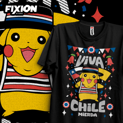 Pokemon – Pikachu – Chile [N] Chile! Fiestas Patria fixion.cl