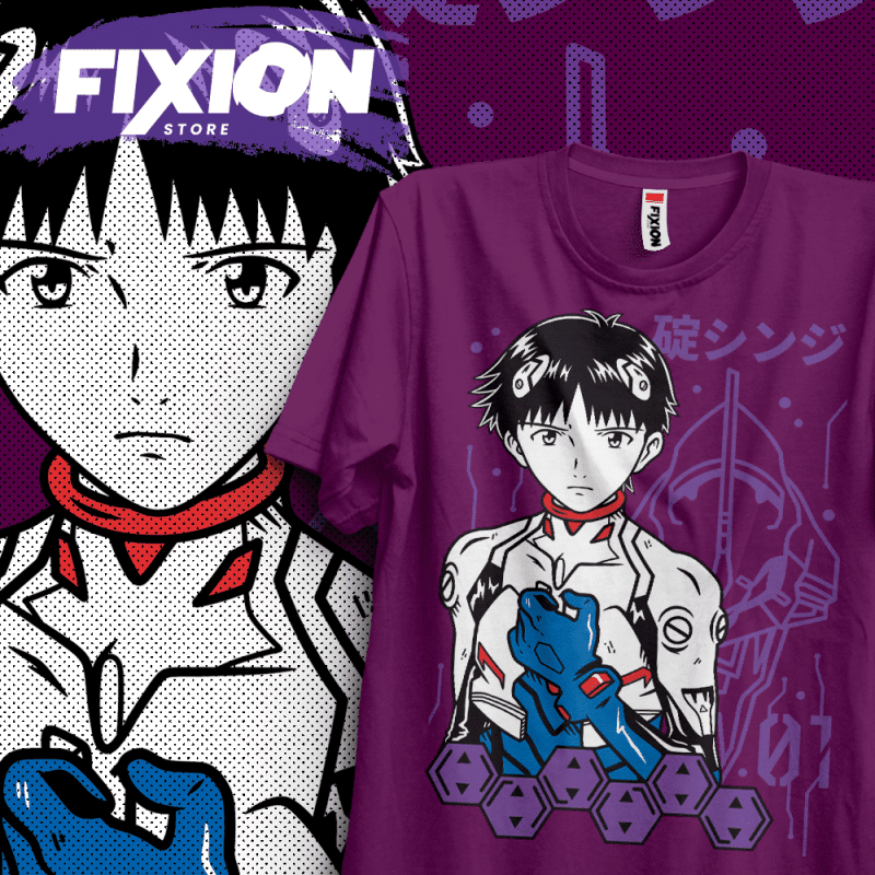Evangelion S#Shinji [Morada] Evangelion fixion.cl