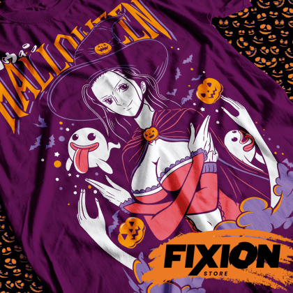 One Piece – Halloween – Robin [Morada] Halloween fixion.cl