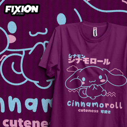 Sanrio – Cinnamoroll – #O [Morada] Poleras Anime fixion.cl