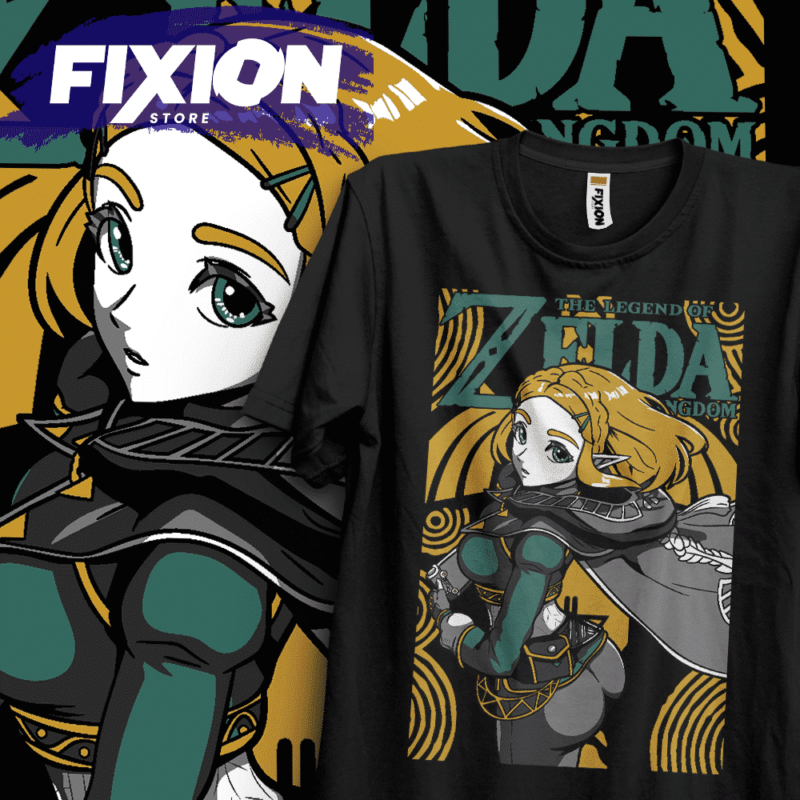 The Legend of Zelda [N] N#01 VERSION REDU Poleras Videojuegos fixion.cl