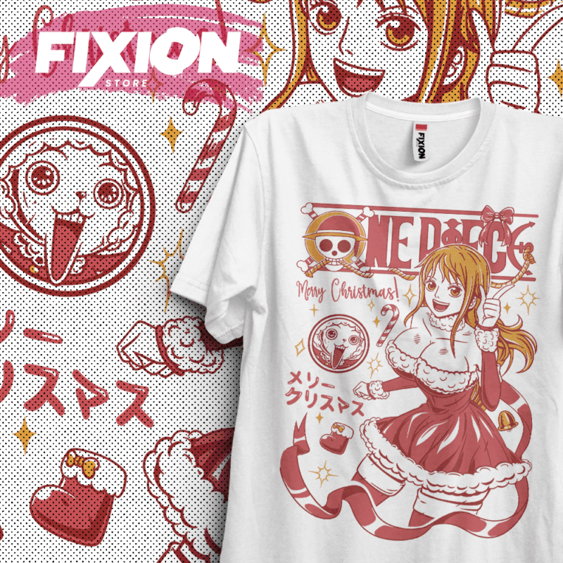 One Piece #Navidad – Nami [B] Especial Navidad fixion.cl