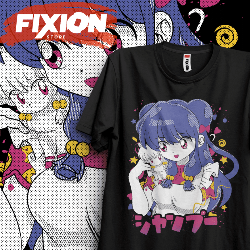 Ranma 1/2 – Shampoo E#1 [N] Poleras Anime fixion.cl