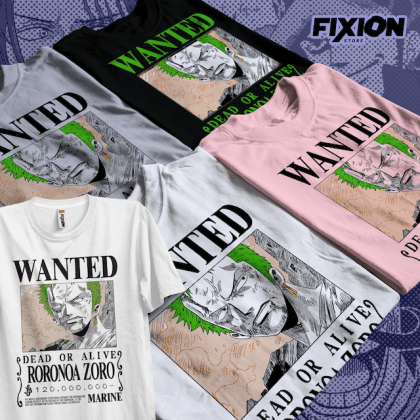 WANTED #47 – Zoro Tradicional (120M) One Piece fixion.cl