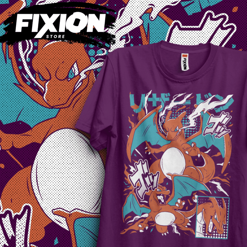 Pokemon – Charizard #MB [Morada] Pokemon fixion.cl