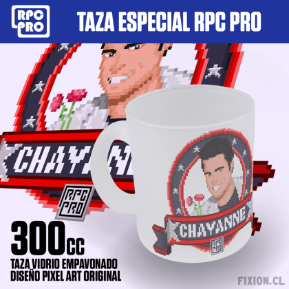 Taza especial RPC PRO #097	CHAYANNE RPC PRO fixion.cl