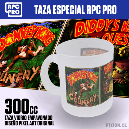 Taza especial RPC PRO #004 – Donkey Kong Trilogy (SNES) Donkey Kong fixion.cl