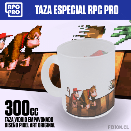 Taza especial RPC PRO #003 - Donkey Kong (SNES)