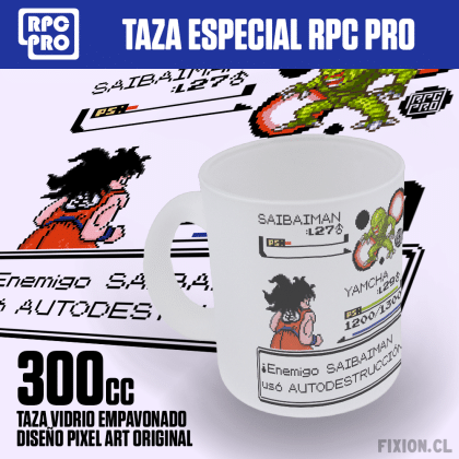 Taza especial RPC PRO #021	DBZ – YAMCHA Dragon Ball fixion.cl