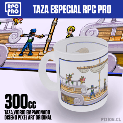 Taza especial RPC PRO #072	ONE PIECE – BARCO One Piece fixion.cl