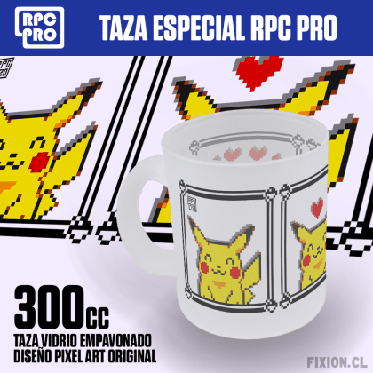 Taza especial RPC PRO #049	POKEMON – PIKACHU Pokemon fixion.cl