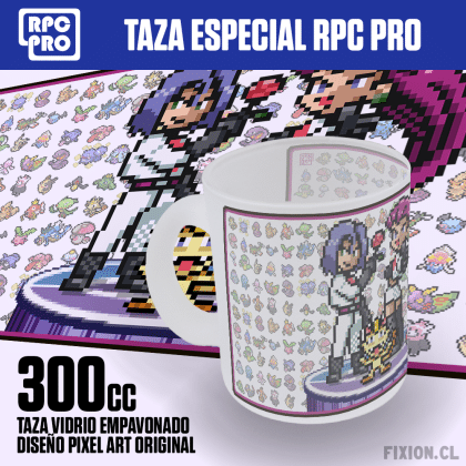 Taza especial RPC PRO #054	POKEMON – EQUIPO ROCKET Pokemon fixion.cl