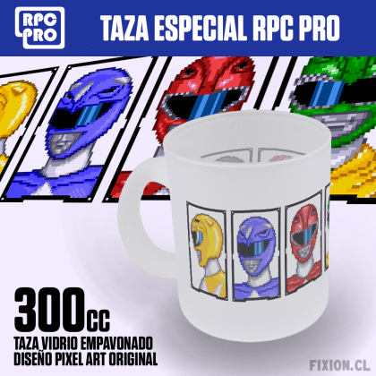 Taza especial RPC PRO #086	POWER RANGER Power Rangers fixion.cl