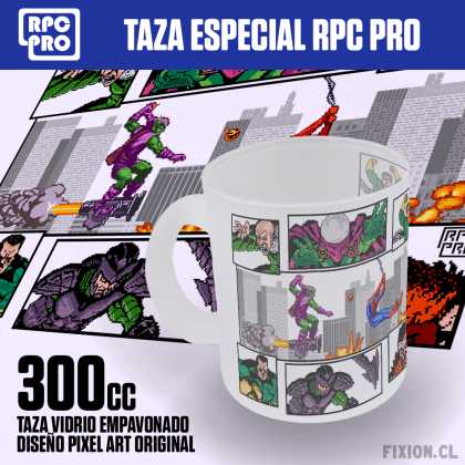 Taza especial RPC PRO #130	SPIDERMAN Marvel fixion.cl