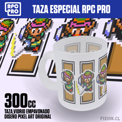 Taza especial RPC PRO #057	TLOZ – LINK TO THE PAST RPC PRO fixion.cl