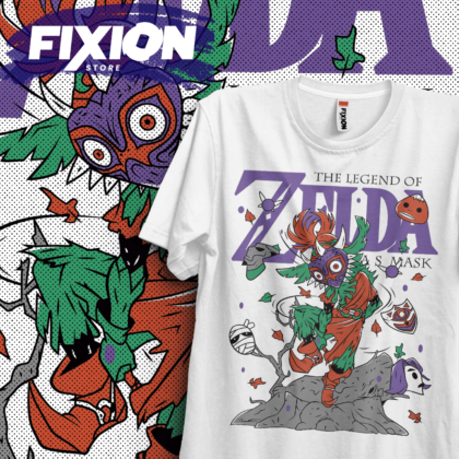 Zelda – Skull Kid #J1 [B] Poleras Videojuegos fixion.cl