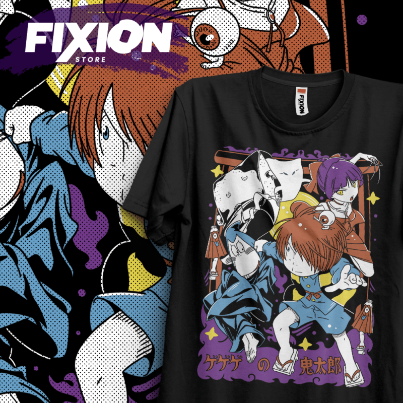 Kitaro #J3 [N] Poleras Anime fixion.cl