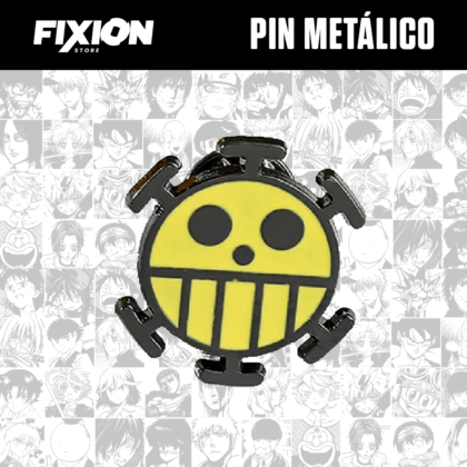 PIN METALICO – One Piece – Heart Pirates Law Pines fixion.cl