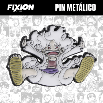 PIN METALICO – One Piece – Luffy Gear 5 Pines fixion.cl