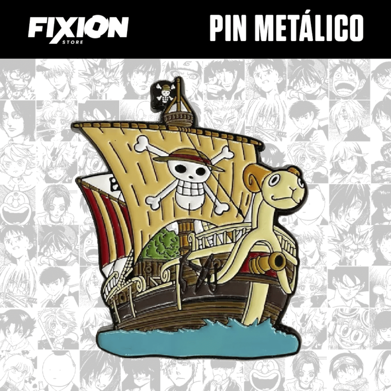 PIN METALICO – One Piece – Going Merry Pines fixion.cl