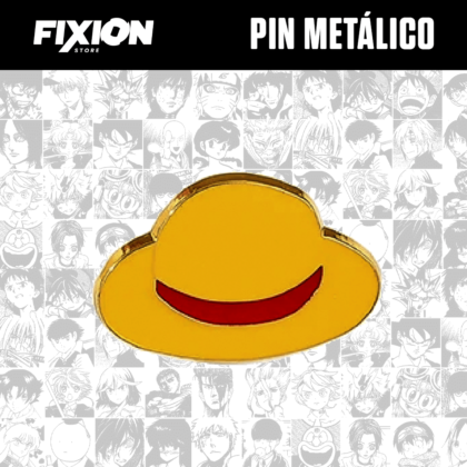 PIN METALICO – One Piece – Sombrero de Paja One Piece fixion.cl