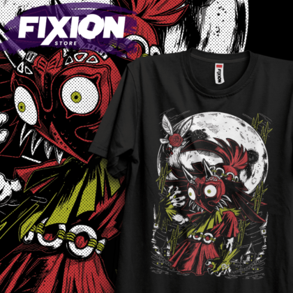 Zelda Majora’s Mask #J3 [N] Poleras Videojuegos fixion.cl