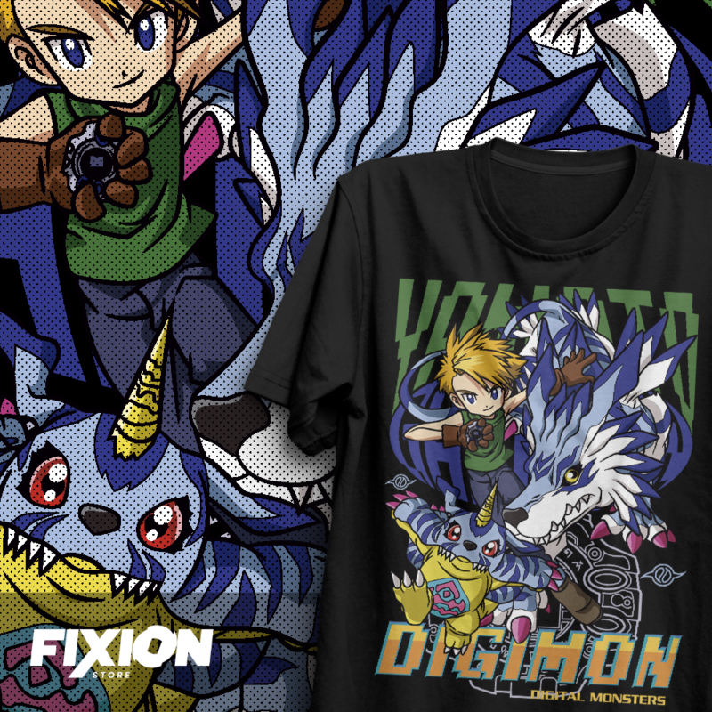 Digimon – Matt y Gabumon #GA [N] Digimon fixion.cl