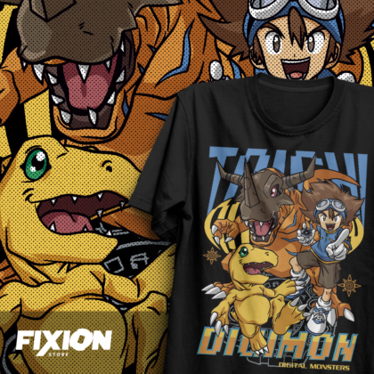 Digimon – Tai y Agumon #GA [N] Digimon fixion.cl