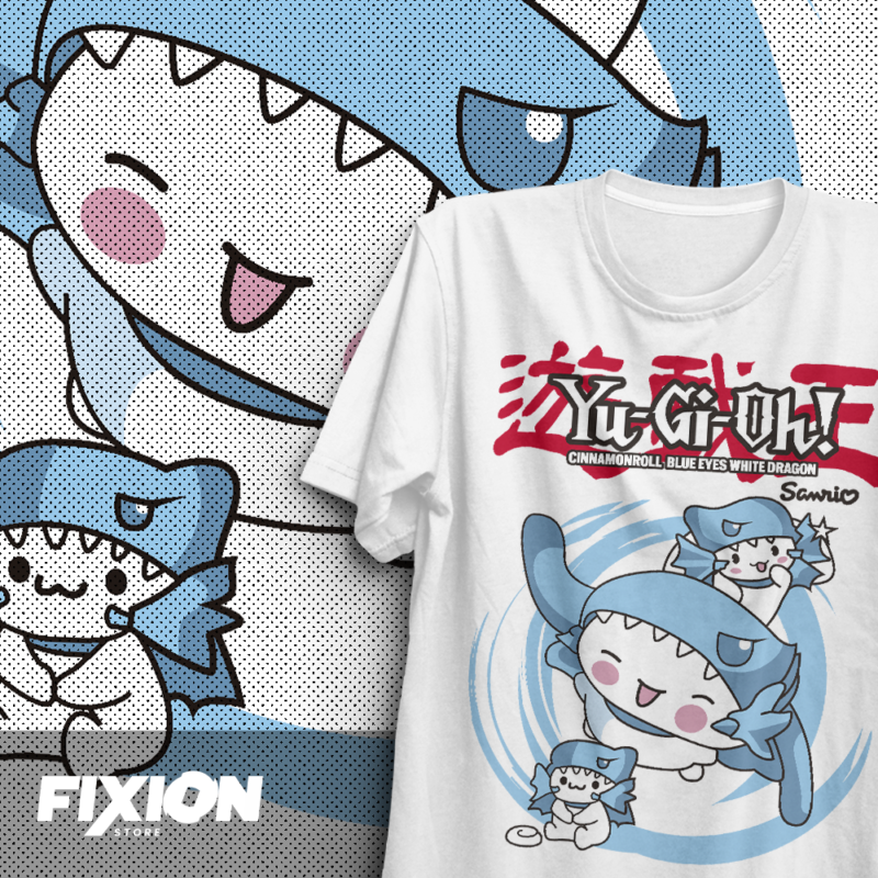 Sanrio X Yugioh – Cinnamonroll Blue Eyes White Dragon [B] Novedades Agosto fixion.cl