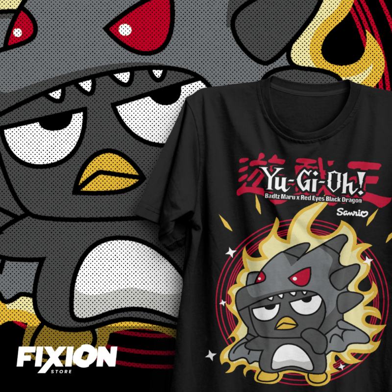 Sanrio X Yugioh – Badtz Maru Red Eyes Black Dragon [N] Novedades Agosto fixion.cl