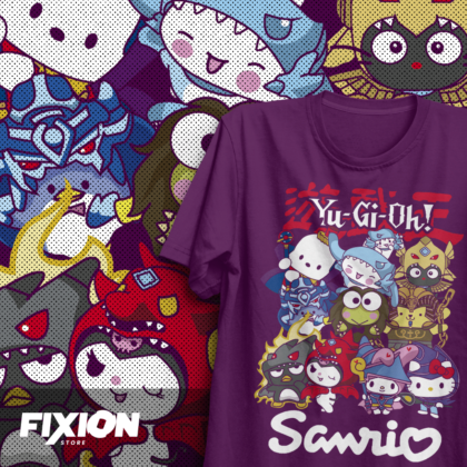 Sanrio X Yugioh – Sanrio Personajes [Morado] Novedades Agosto fixion.cl