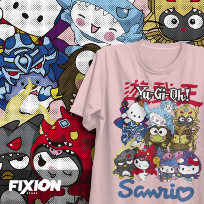 Sanrio X Yugioh – Sanrio Personajes [Rosa] Novedades Agosto fixion.cl