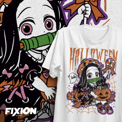 Kimetsu no Yaiba – Nezuko – Halloween #K3 [B] Halloween fixion.cl