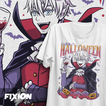 Jujutsu Kaisen – Halloween Gojo Vampiro Ojos #K4 [B] Halloween fixion.cl